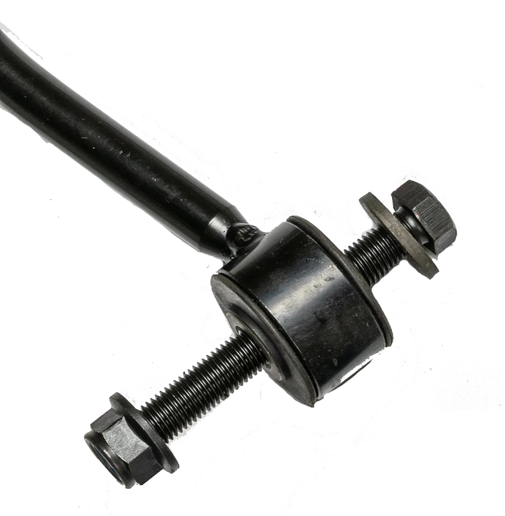 Weißes Autoteil. Satz neuer Autoteile aus Metall