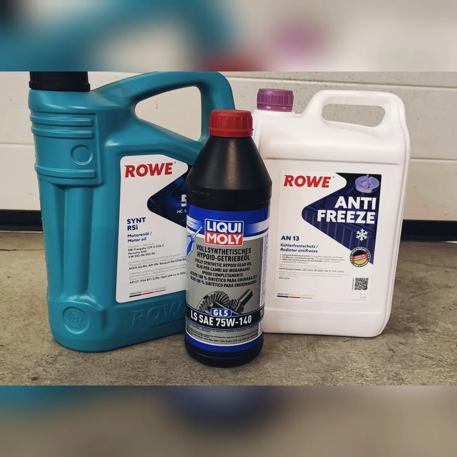 Autoreinigungsprodukte von Car Perfection Bavaria